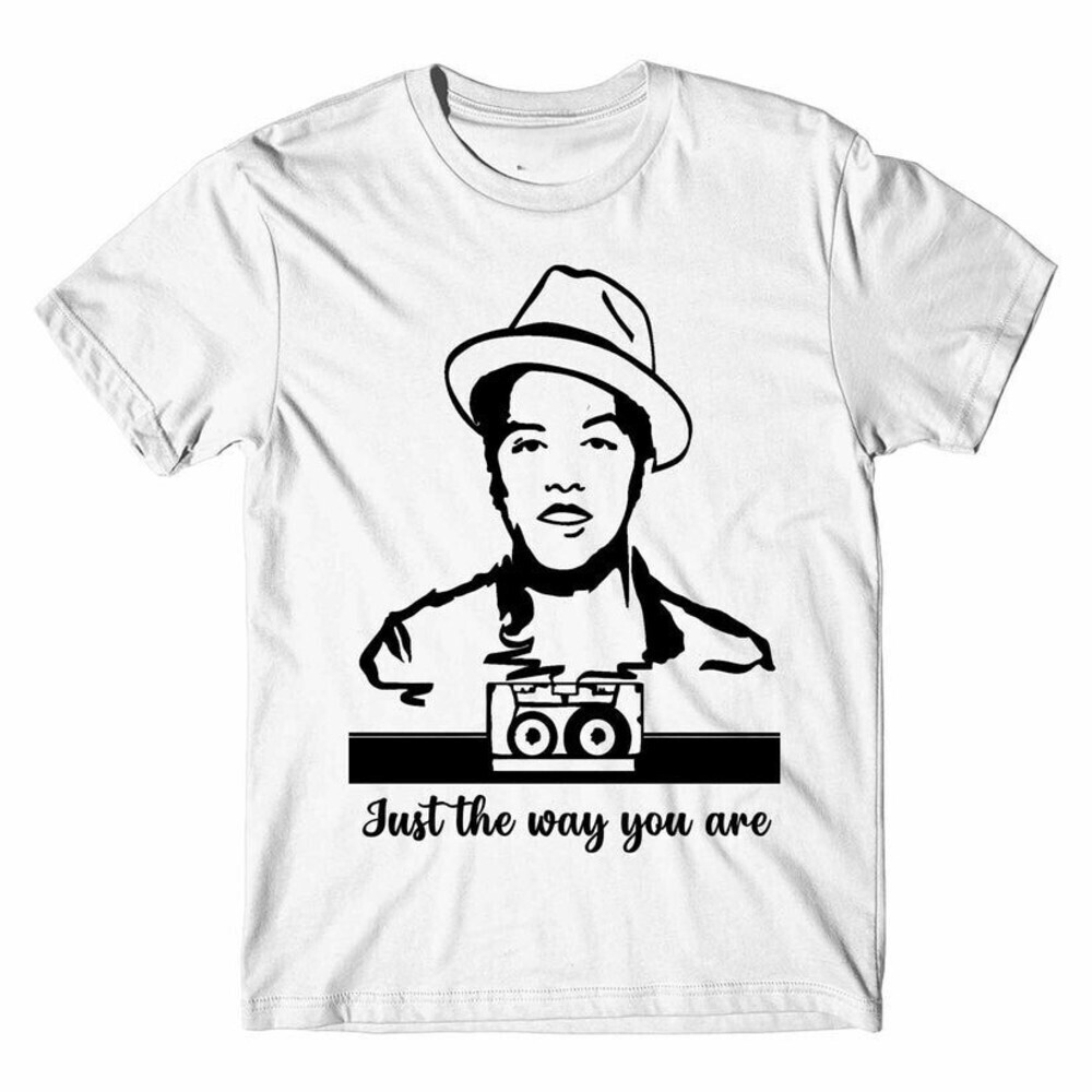 Just The Way You Are Retro Lyric Graphic Casual Unisex T-Shirt